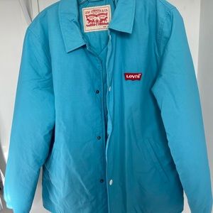 Levi’s Mens Baby Blue Light Jacket - Size S